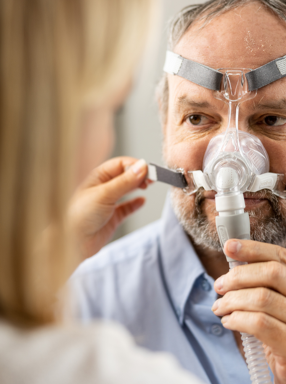 Obstructive sleep apnea in adults - therapy initiation (male) 12