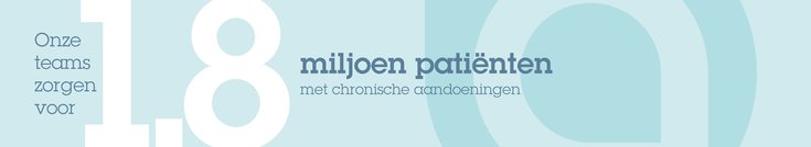 Onze teams zorgen voor 1.8 miljoen patiënten